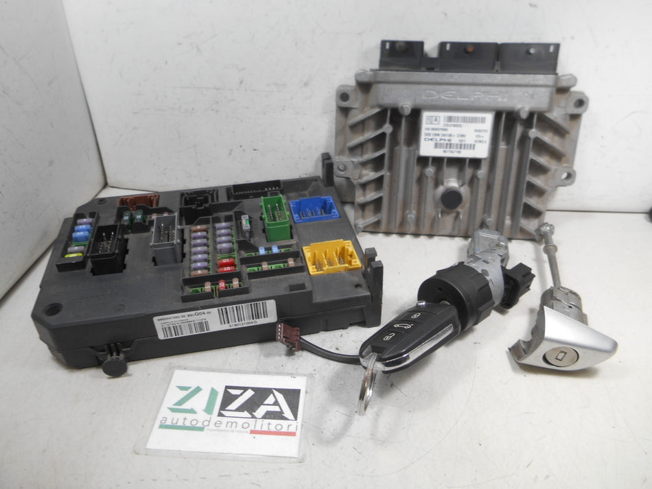 Kit Chiave ECU Peugeot 508 SW 2.0 140cv RHF 2012 9677547180 9666375980
