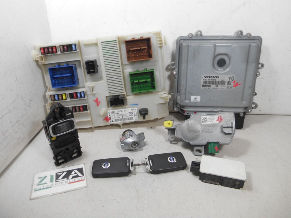 Kit Chiave ECU Volvo XC60 2.0 120kw D5204T2 2011 31303388 0281015286