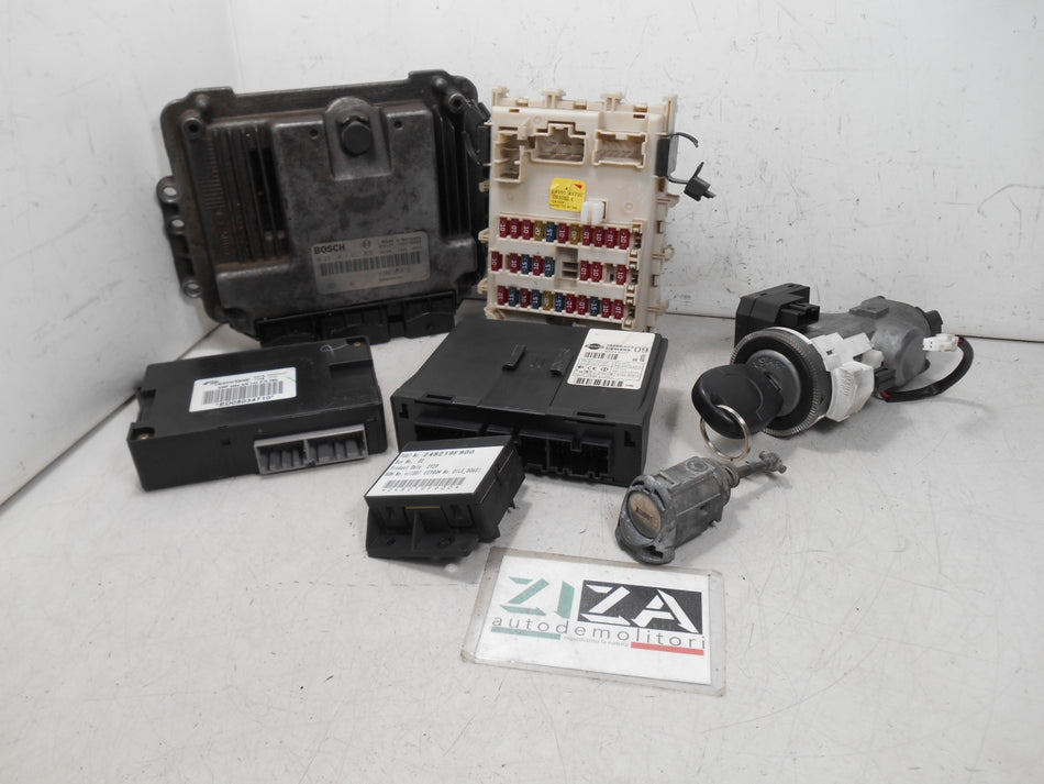 Kit Chiave ECU Nissan Primera P12 1.9 120cv F9Q 2003 0281011237 24350-AV700