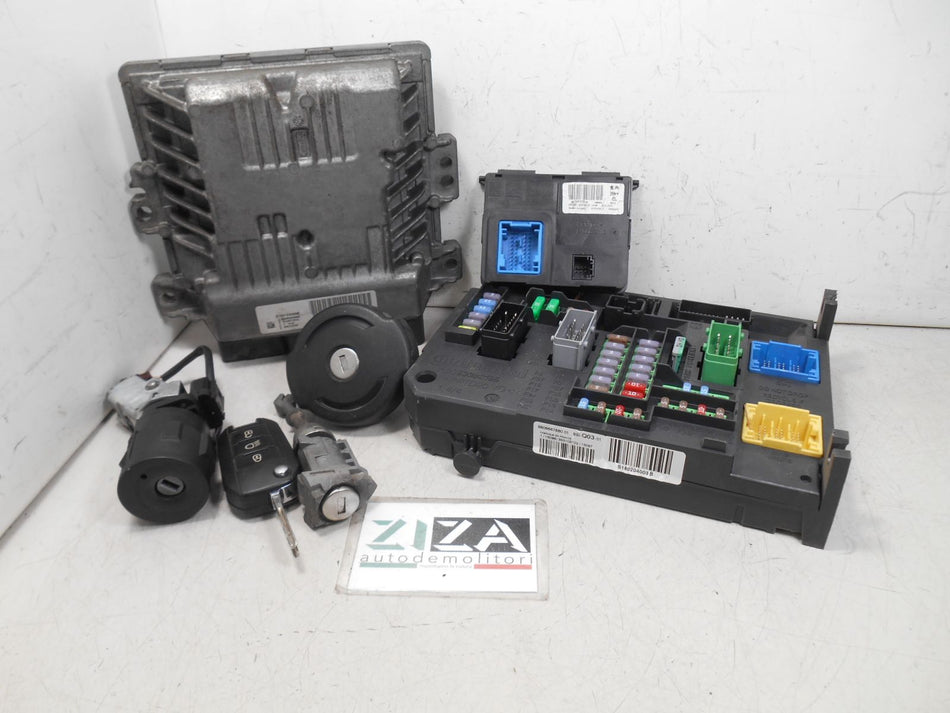 Kit Chiave ECU Peugeot 308 II SW 1.6 e-HDI 85kw 9H05 2015 9811651980 9666681180