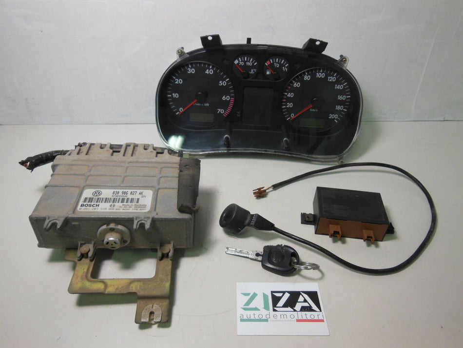 Kit Chiave ECU Seat Arosa 1.0  Benzina AER 1998 0261203930 030906027AK