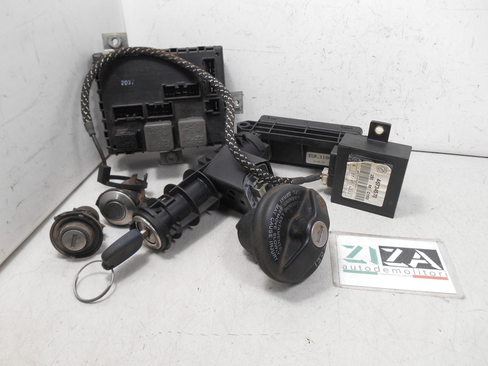Kit Chiave ECU Fiat Punto 176 1.7 51kw 69cv 176A3000 1997 EGR_110A