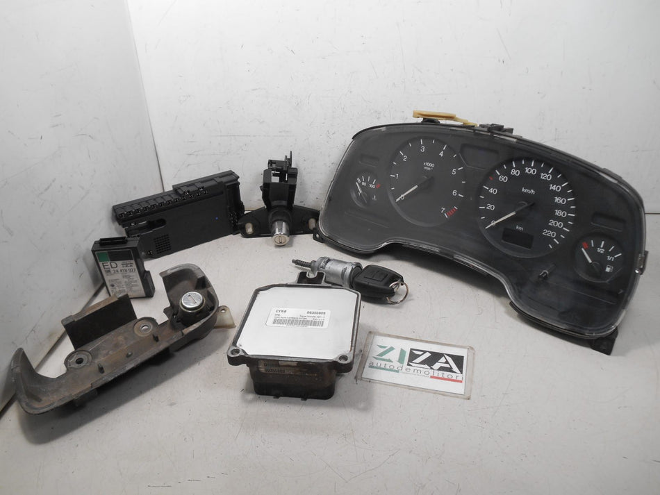 Kit Chiave ECU Opel Astra G 1.4 90cv X14XE 2000 09355909 90562573 09228746