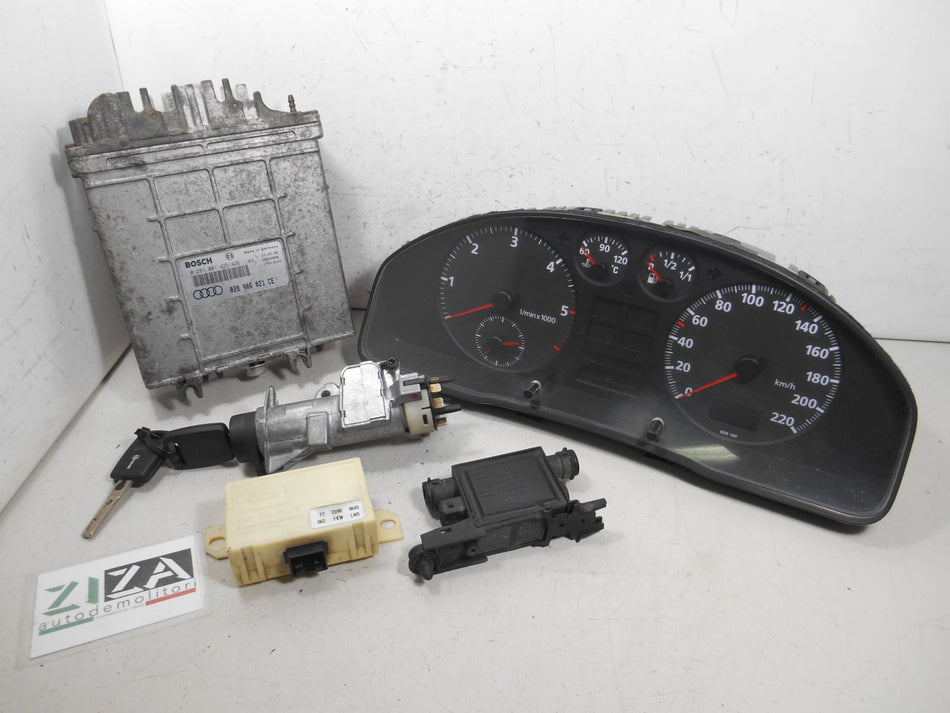 Kit Chiave ECU Audi A4 B5 1.9 TDI 110cv AFN 1996 0281001425/426 028906021CE