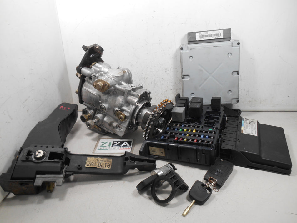 Kit Chiave ECU Ford Mondeo II 2.0 85kw D6BA 2002 1S7F-12A650-CAD 1S7Q-9A543-AB