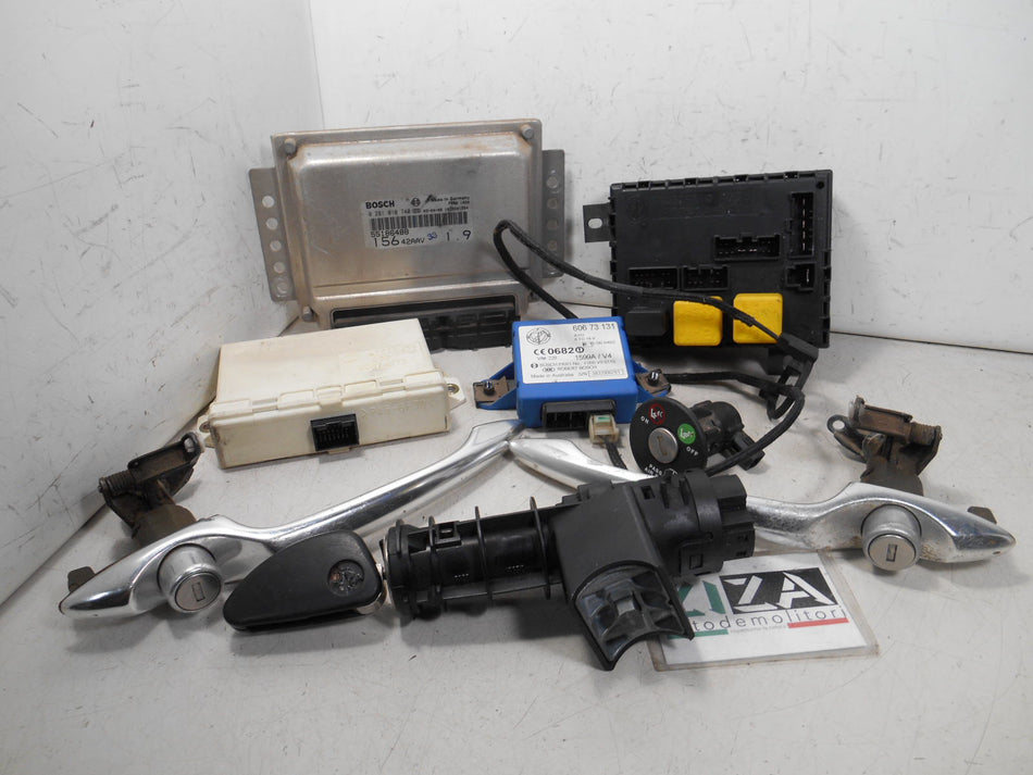 Kit Chiave ECU Alfa 156 1.9 JTD 85kw 116cv 937A2000 2003 55186488