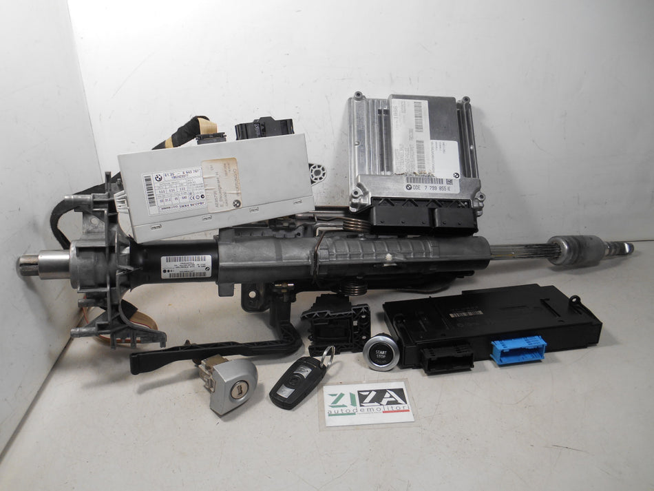 Kit Chiave ECU BMW E91 320d 2.0 120kw 204D4 2006 7799855-02 0281012754