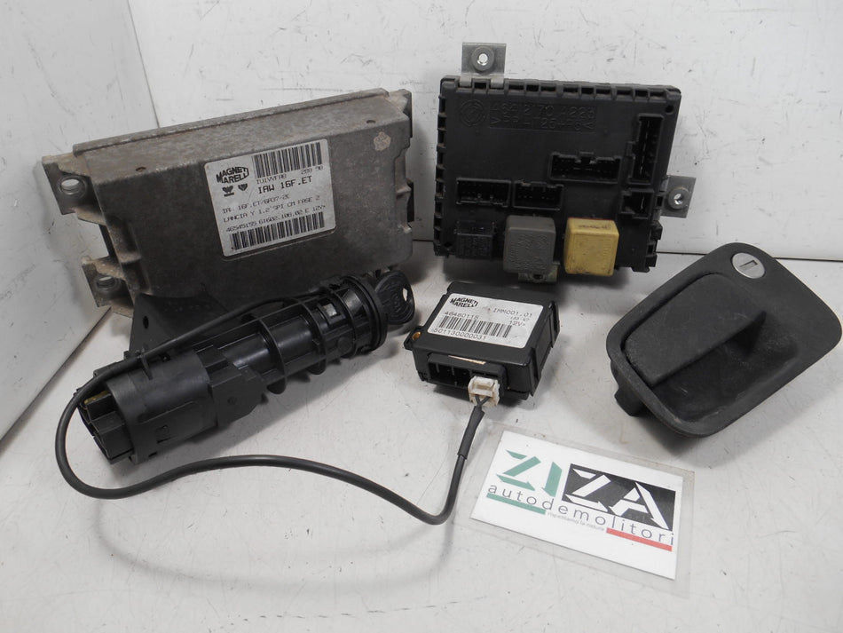 Kit Chiave ECU Lancia Y 1.2 44kw 840A3000 1997 46545155 46412170