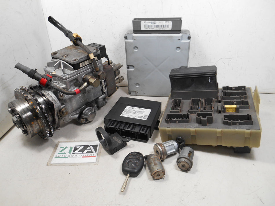 Kit Chiave ECU Ford Focus I 1.8 90cv C9DA 2000 YS4F-12A650-PA 0281010888