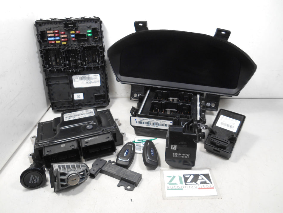 Kit Chiave ECU Ford Puma Hybrid 1.0 125cv B7JB 2022 M1T1-12A650-HB 0261S105FG