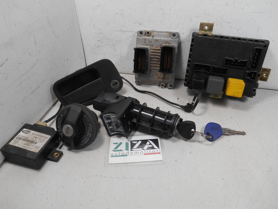 Kit Chiave ECU Lancia Y 1.2 16V 80cv 188A5000 2001 0261206984 46801963