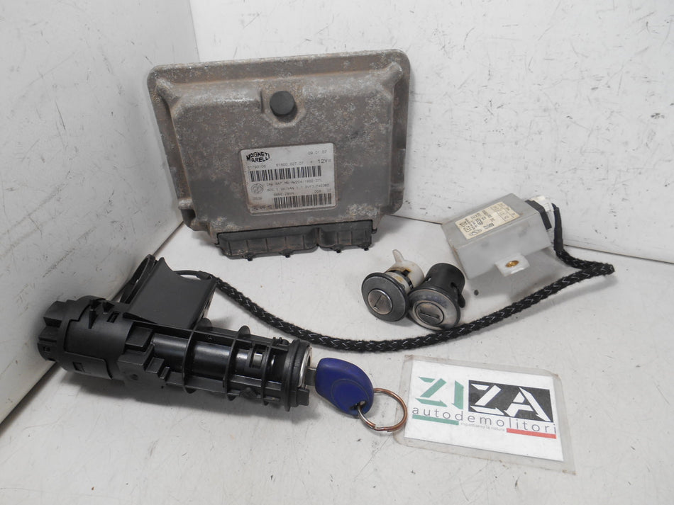 Kit Chiave ECU Fiat Seicento 1.1 40kw 187A1000 2007 51793106