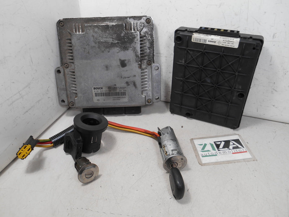 Kit Chiave ECU Renault Megane I 1.9 75kw F9QK7 2003 0281010819