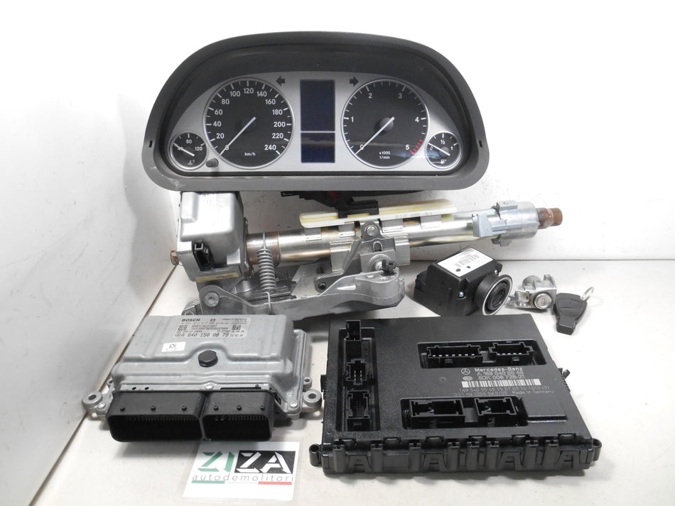 Kit Chiave ECU Mercedes W245 B180 2.0 80kw 640940 2007 A6401508879