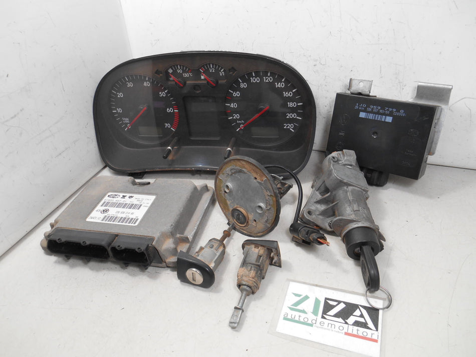 Kit Chiave ECU VW Golf IV SW 1.4 55kw 75cv AHW 2000 036906014AN