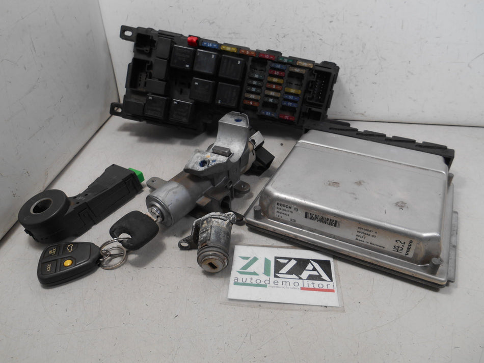 Kit Chiave ECU Volvo V70 II 2.5D 140cv D5252T 2000 0281001776 9452993