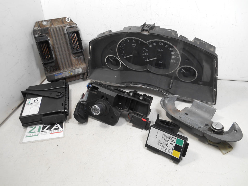 Kit Chiave ECU Opel Meriva A 1.7 CDTI 74kw Z17DTH 2005 97350948 897350-9486