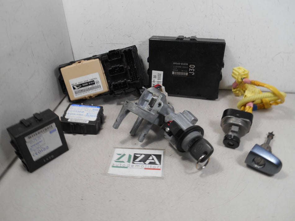 Kit Chiave ECU Daihatsu Terios J200 1.5 77kw 3SZ 2008 89560-B4030 89560-B4383