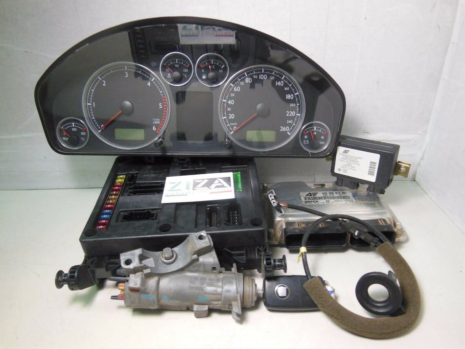 Kit Chiave ECU Seat Alhambra 1.9 TDI 130cv 2002 ASZ 7M7920840L 0281011199