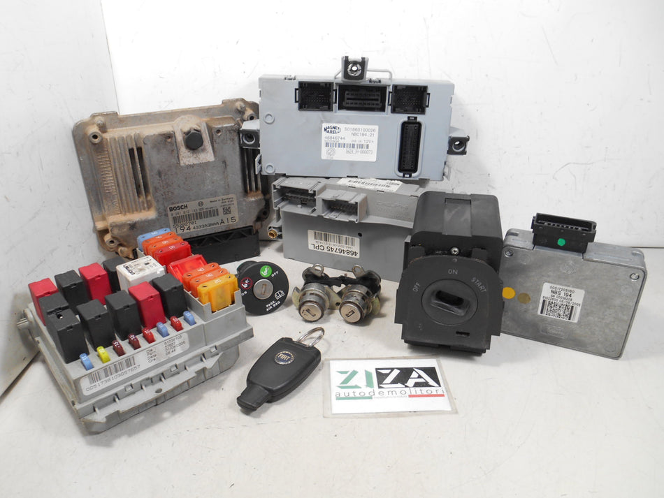 Kit Chiave ECU Fiat Croma 1.9 JTDM 150cv 939A2000 2005 55202701