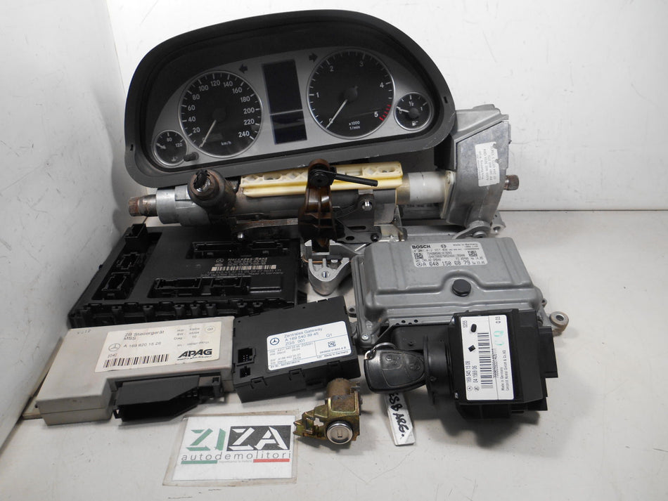 Kit Chiave ECU Mercedes W245 B180 2.0 80kw 640940 2005 A6401506879