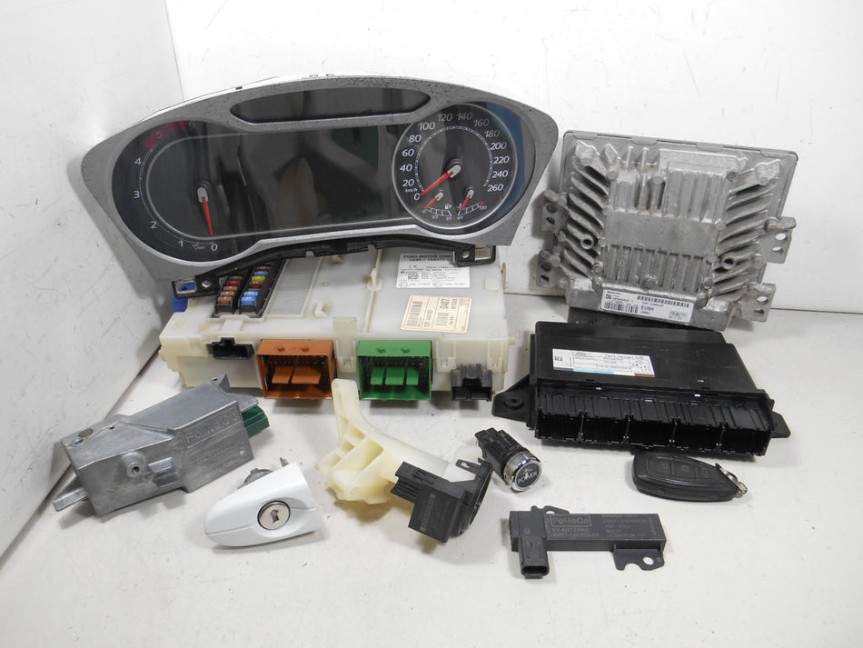 Kit Chiave ECU Ford Mondeo III 2.0 TDCI 140cv QXBA 2010 7G91-12A650-UH
