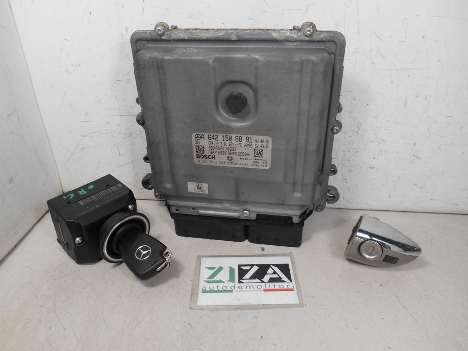Kit Chiave ECU Mercedes W251 R320 3.0 165kw 642950 2006 A6421506891