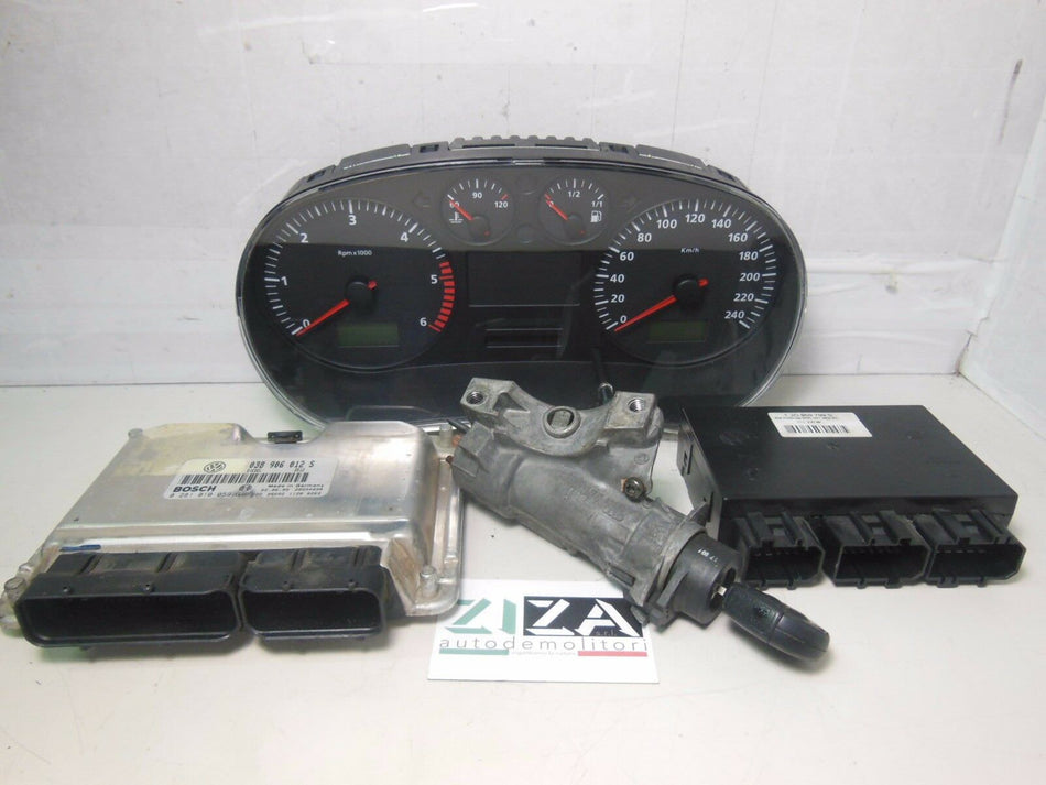 Kit Chiave ECU Seat Toledo 1.9 Diesel 90cv AGR 1999 0281010059