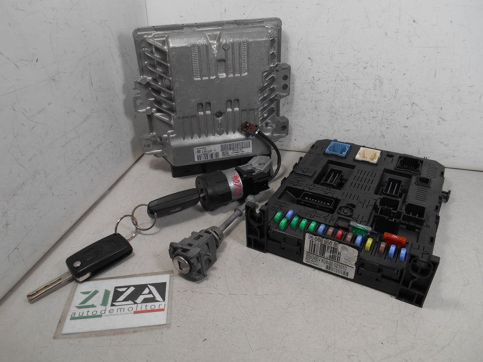 Kit Chiave ECU Peugeot 3008 I 1.6 HDI 82kw 112cv 9HR 2010 9675391480