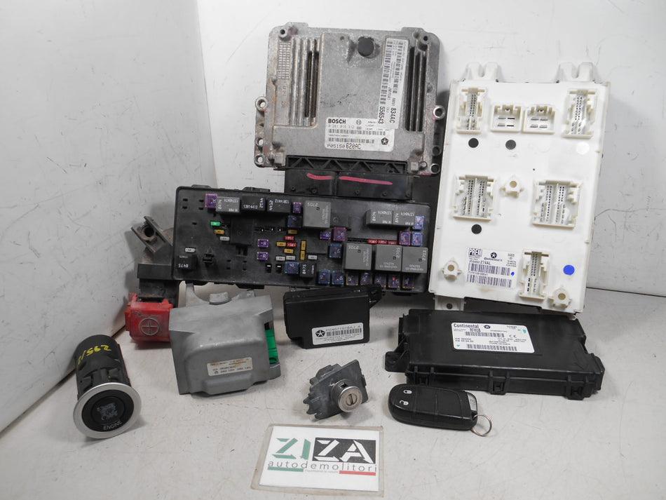 Kit Chiave ECU Fiat Freemont 2.0 Mjet 140cv 939B5000 2011 0281018312