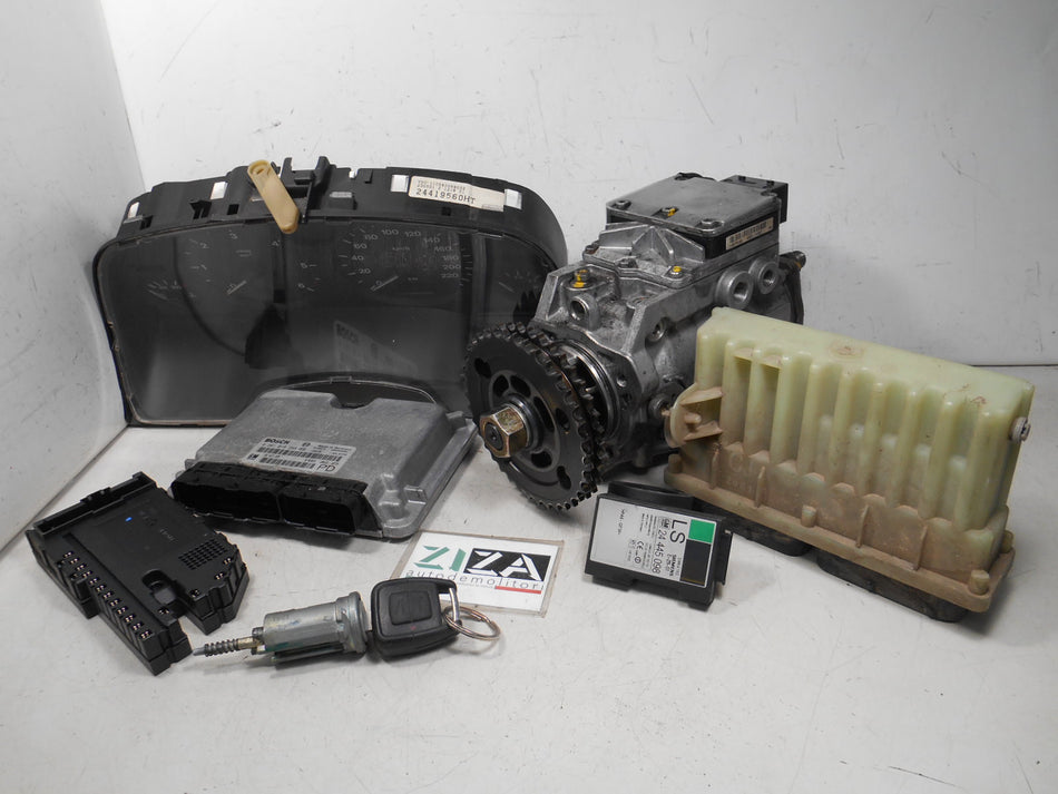 Kit Chiave ECU Opel Zafira A 2.0 DTI 74kw Y20DTH 2001 24417169 0281010888