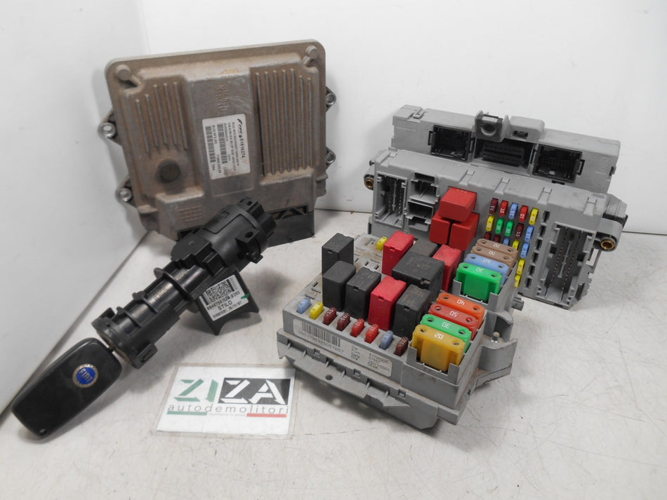 Kit Chiave ECU Fiat Idea 1.3 MJT 90cv 199A3000 2007 51818463 51732919