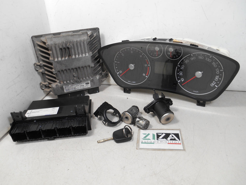 Kit Chiave ECU Ford Fiesta V 1.4 TDCI 50kw 68cv F6JB 2007 7S61-12A650-EA SID804