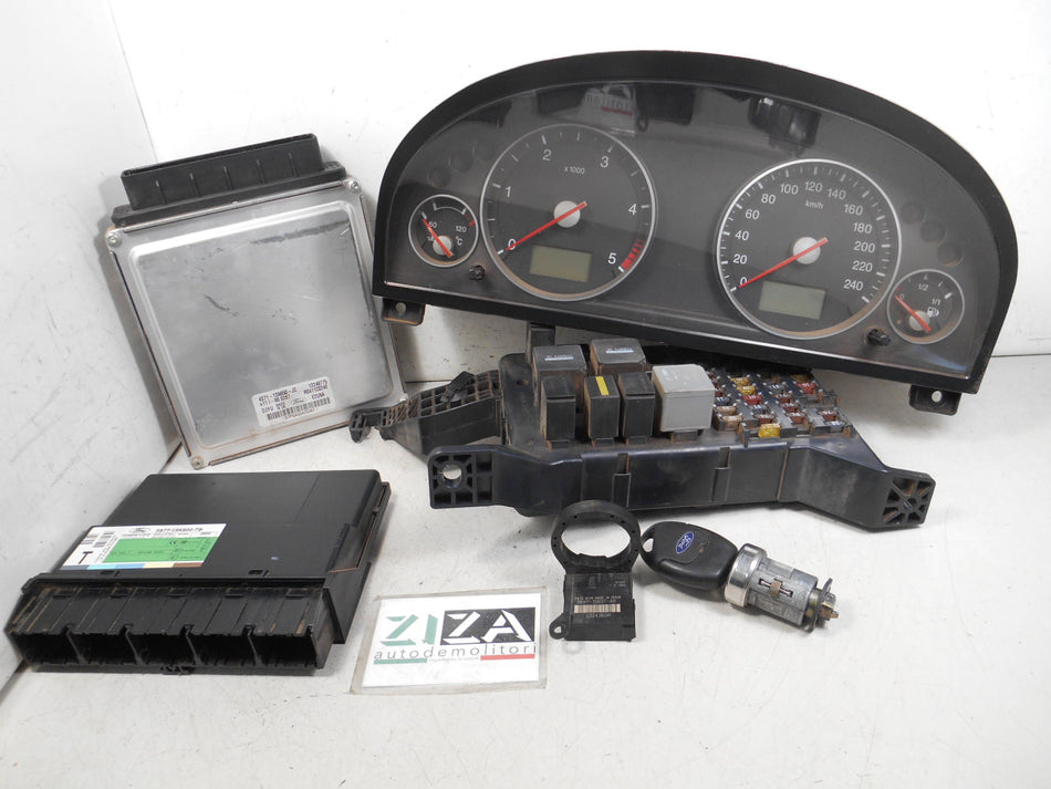 Kit Chiave ECU Ford Mondeo II 2.0 TDCI 96kw 130cv FMBA 2004 4S71-12A650-JC