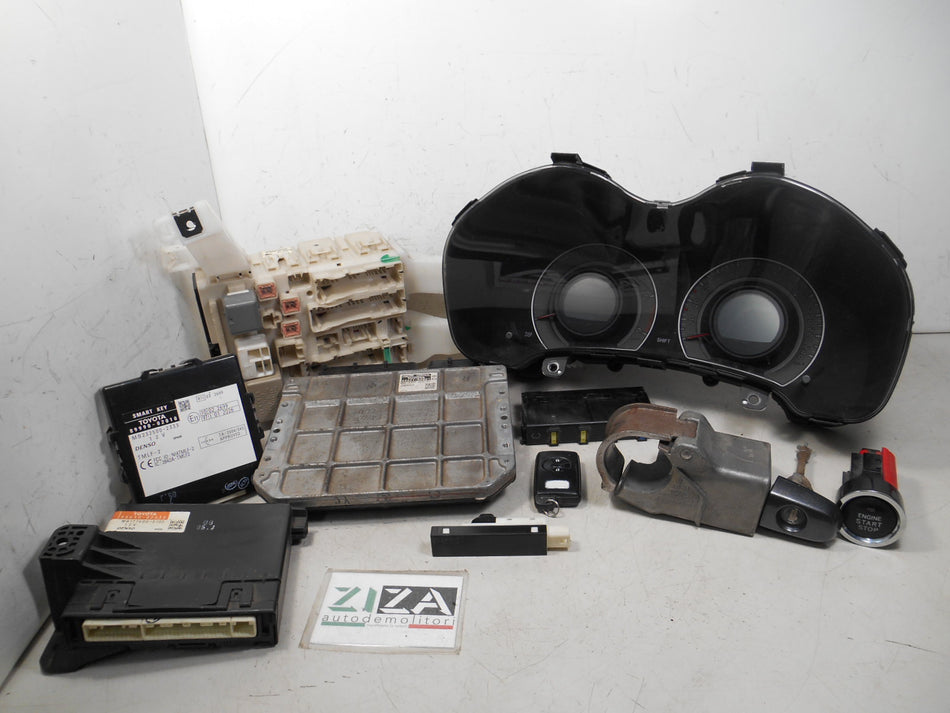 Kit Chiave ECU Toyota Auris E150 2.0 D-4D 93kw 1AD FTV 2008 89661-02D91