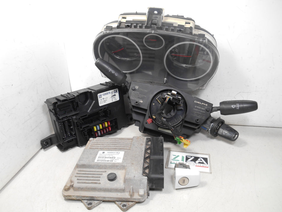 Kit Chiave ECU Opel Corsa D 1.3 CDTI 90cv Z13DTH 2007 55566037 13265078