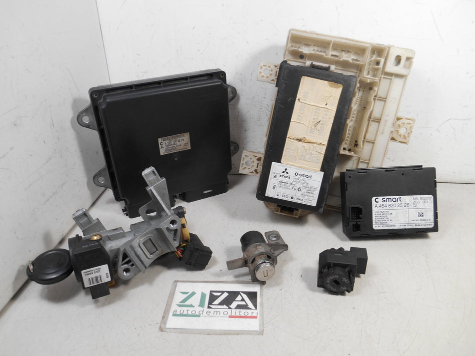 Kit Chiave ECU Smart ForFour W454 1.3 70kw 135930 2004 A1351503279