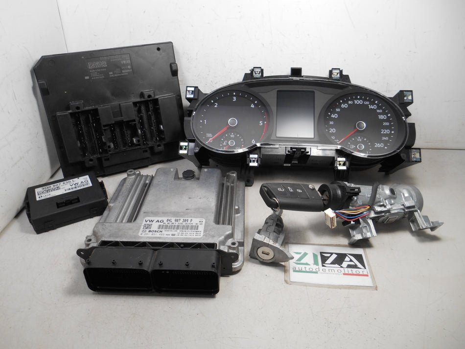 Kit Chiave ECU VW Tiguan AD 1.6 TDI 85kw 115cv DGD 2019 04L907309P 0281031483