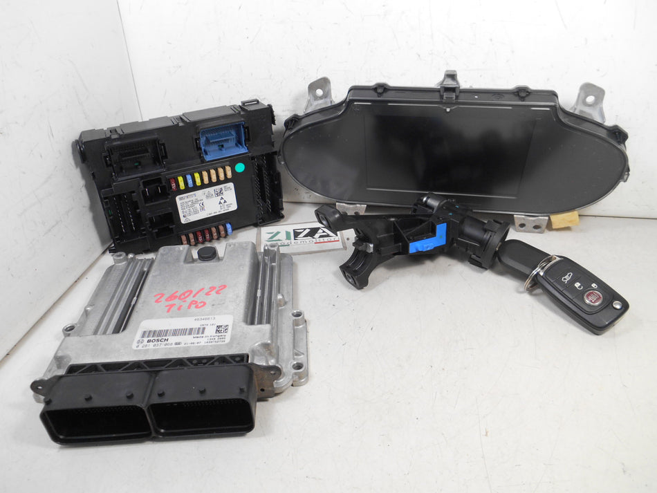 Kit Chiave ECU Fiat Tipo 357 Res 1.6 Mjet 96kw 130cv 46346020 2021 46346613