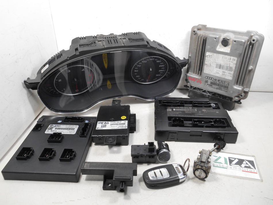 Kit Chiave ECU Audi A6 C7 3.0 150kw CLA 2012 4G0907311E 0281018892