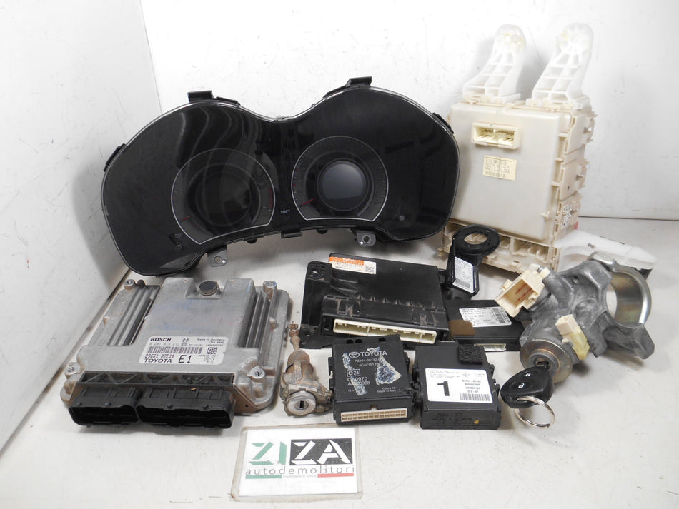 Kit Chiave ECU Toyota Auris E150 1.4 66kw 90cv 1NDTV 2008 89661-02E10 0281013413
