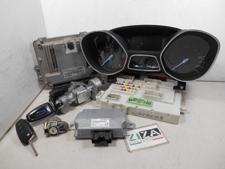 Kit Chiave ECU Ford C-MAX II Res 1.5TDCI 95cv XXDC 2015 F1D1-12A650-XA