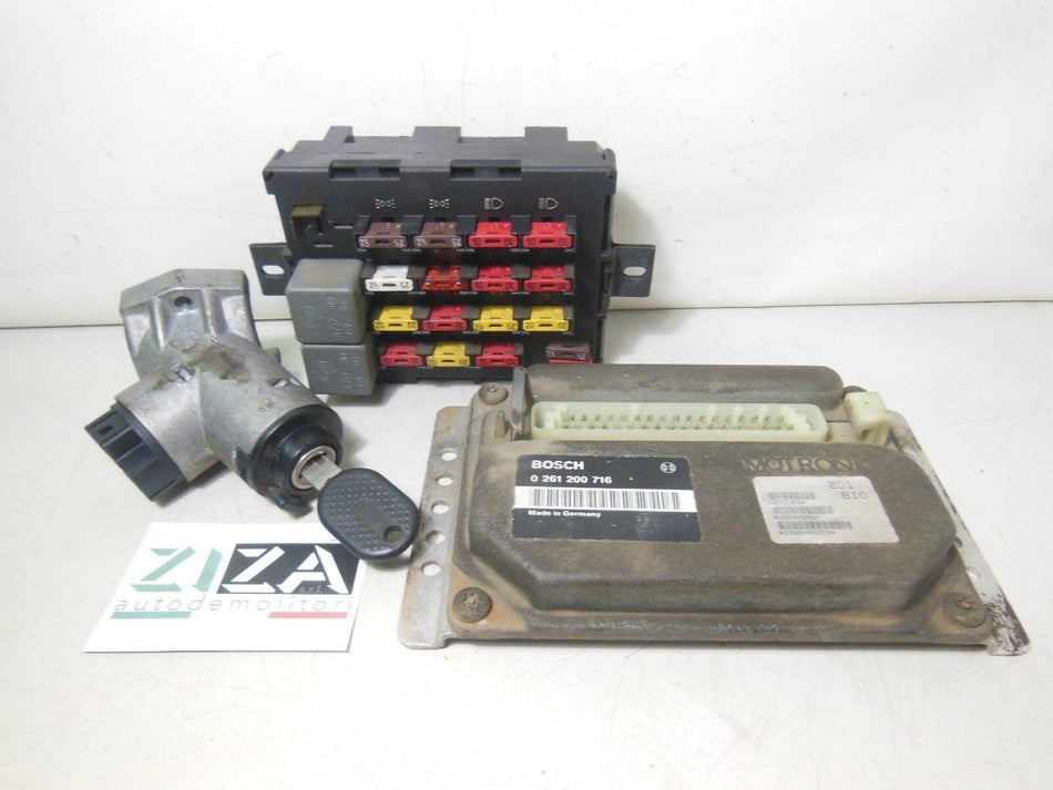 Kit Chiave ECU Autobianchi Lancia Y10 1.1ie 156AG53A Terza Serie 1993 0261200716