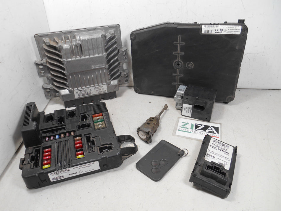 Kit Chiave ECU Renault Scenic II 1.5 DCI 78kw 106cv K9KP7 2005 8200525385