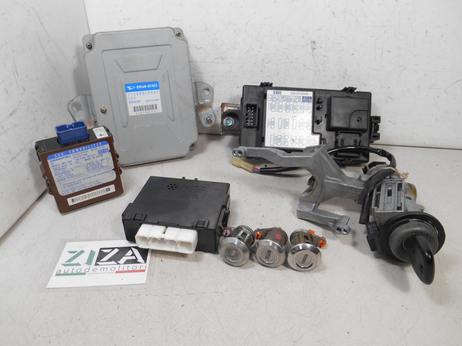 Kit Chiave ECU Daihatsu Terios J100 1.3 61kw 83cv HC 1999 89560-87403