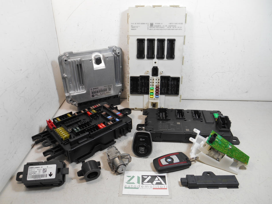 Kit Chiave ECU BMW F20 118D 2.0 N47D20C 2013 0281019679 8573258-01