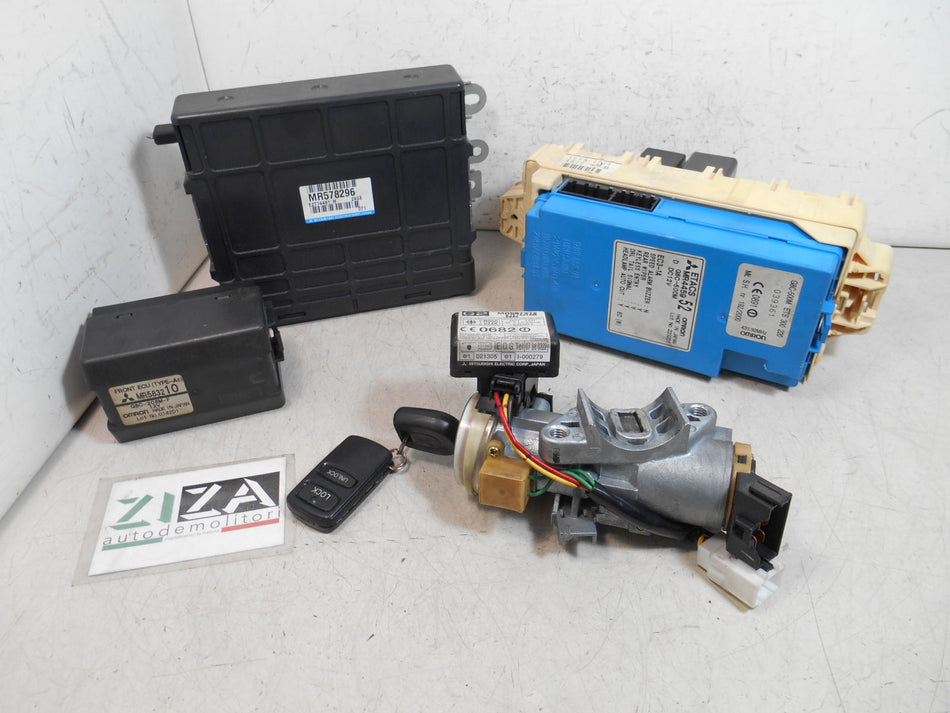 Kit Chiave ECU Mitsubishi Pajero Pinin 1.8 84kw 114cv 4G93 2003 MR578296