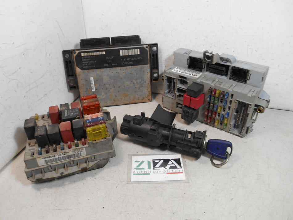Kit Chiave ECU Fiat Doblò I 1.9 D 46kw 63cv 223A6000 2001 46737473