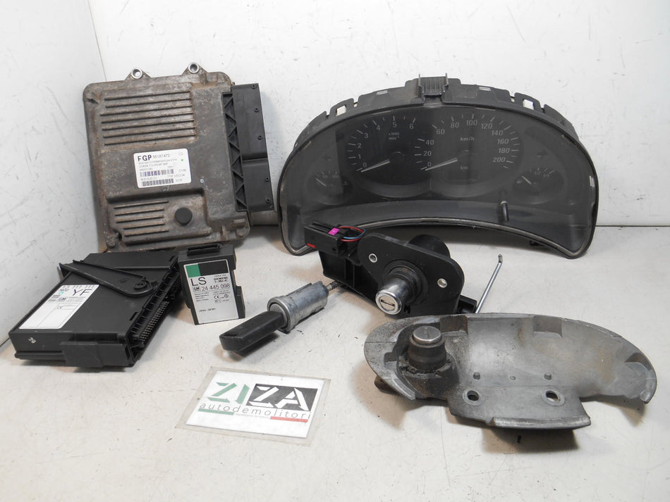 Kit Chiave ECU Opel Corsa C 1.3 CDTI 70cv Z13DT 2003 55187472