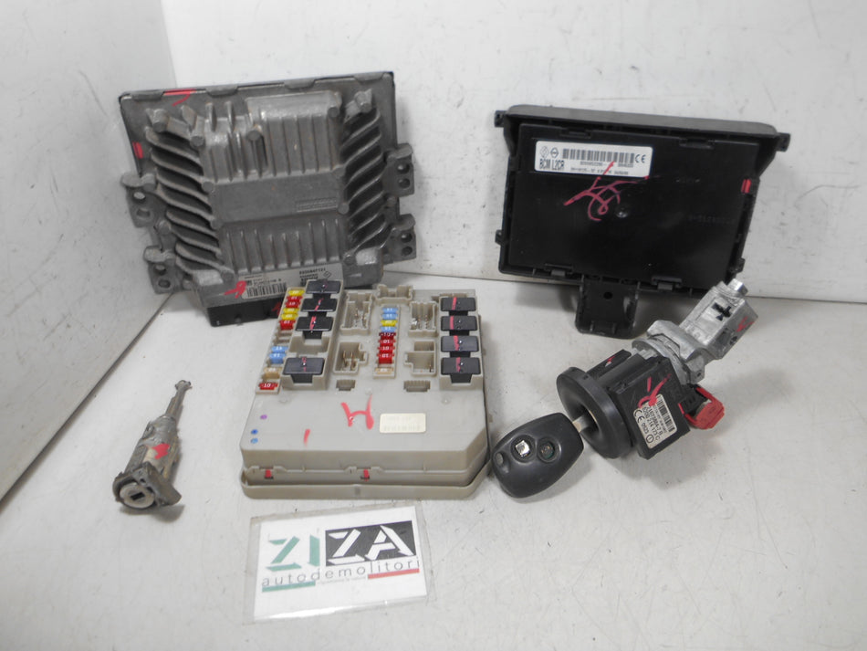 Kit Chiave ECU Renault Clio III 1.5 63kw 85cv K9KZ7 2008 8200847131 SID304